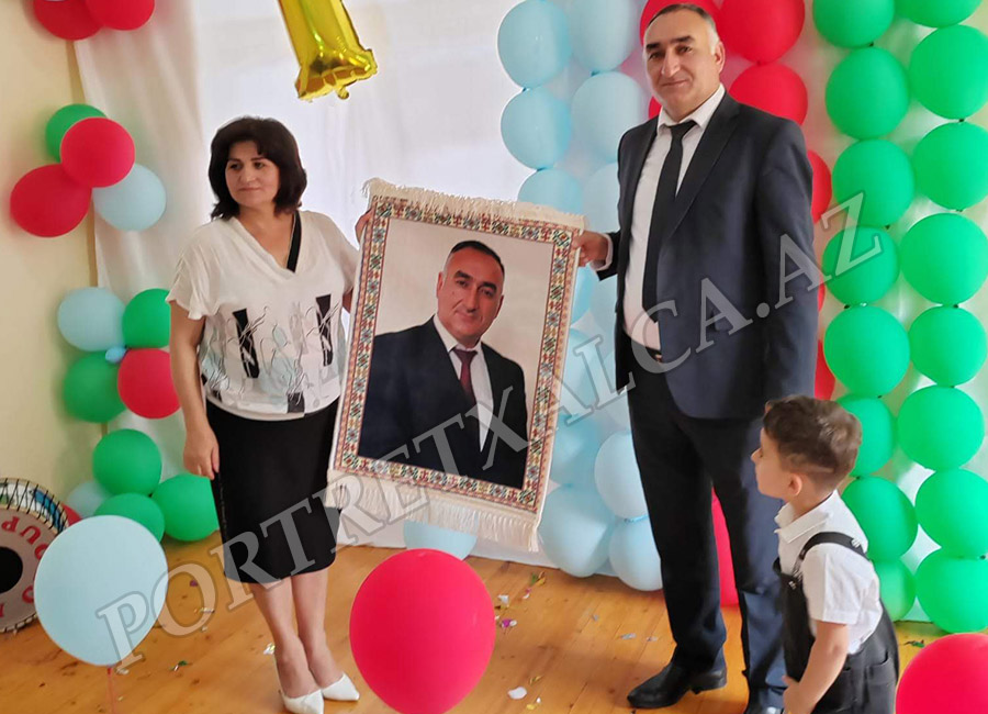 Portret rengli kilim 3